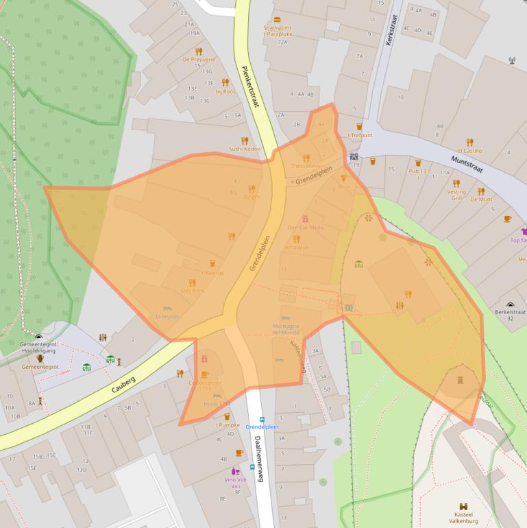 Kaart van postcodegebied 6301BS.