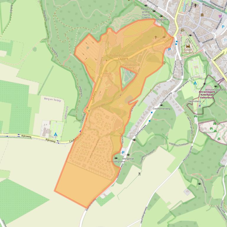 Kaart van postcodegebied 6301BT.