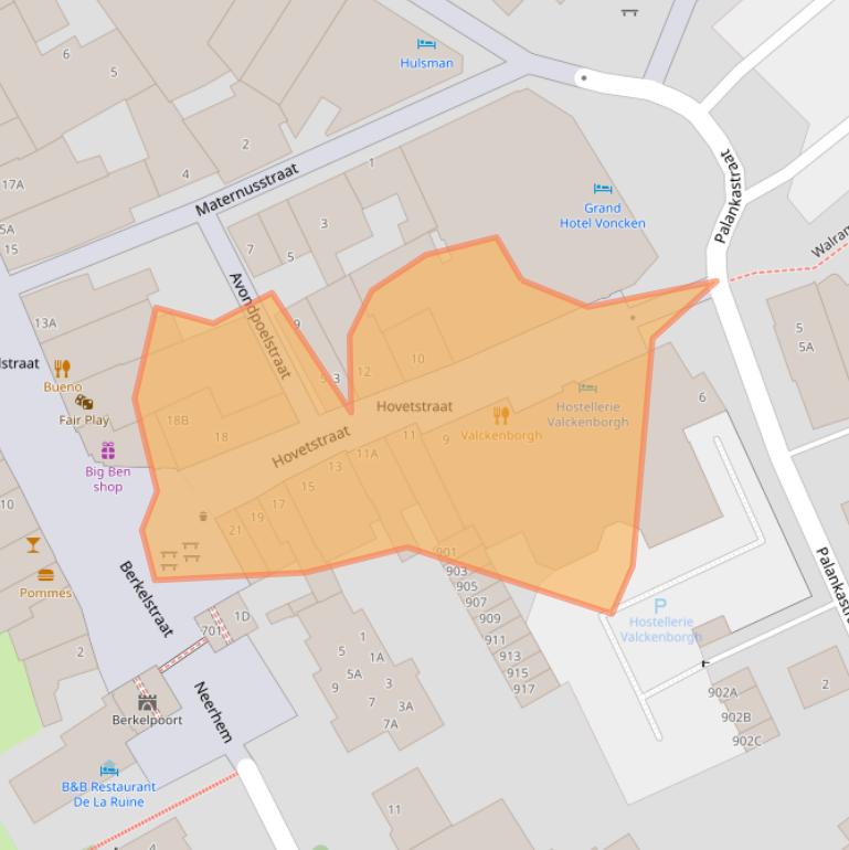 Kaart van postcodegebied 6301CR.