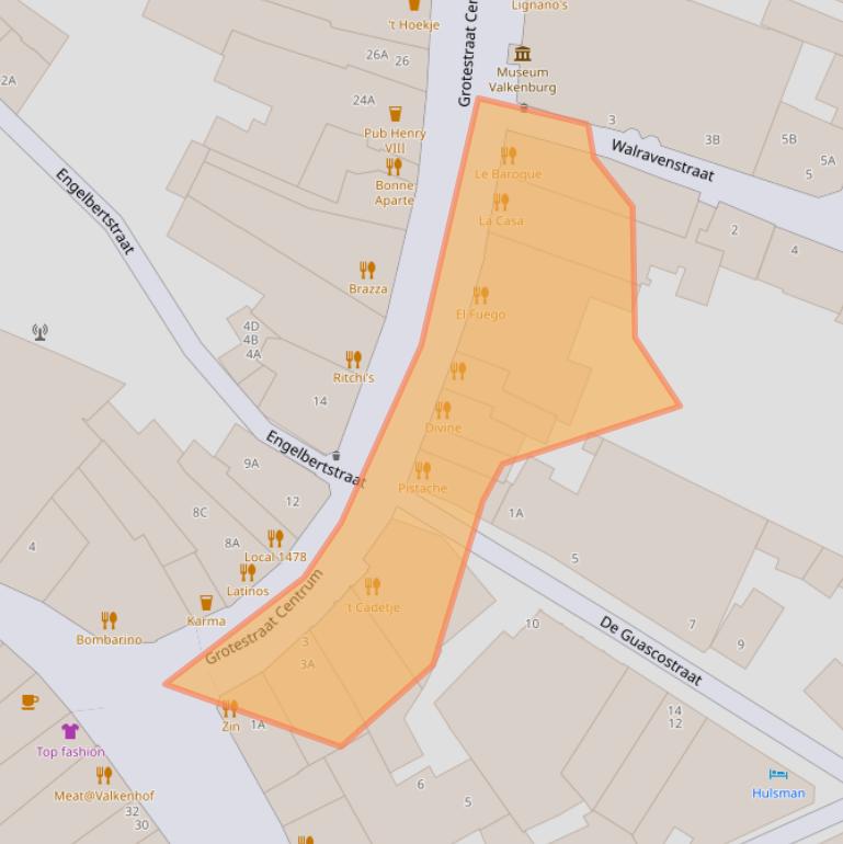 Kaart van postcodegebied 6301CV.