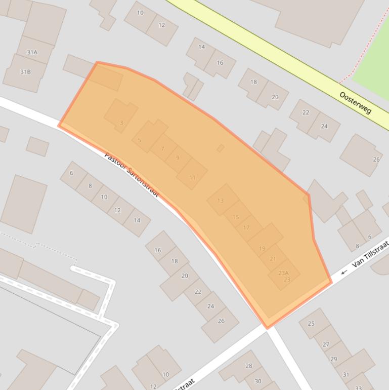 Kaart van postcodegebied 6301DK.