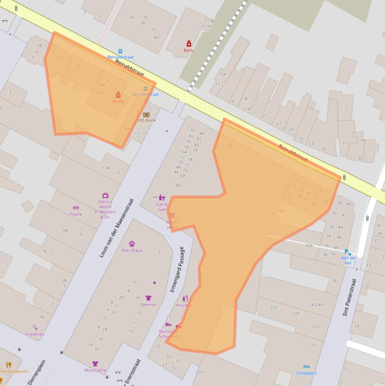 Kaart van postcodegebied 6301EC.