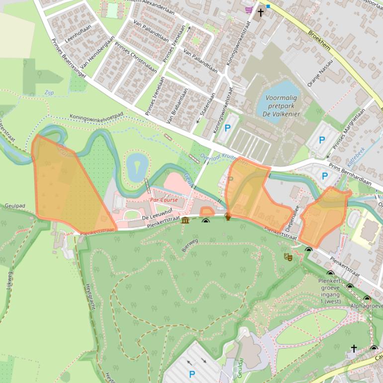 Kaart van postcodegebied 6301GN.