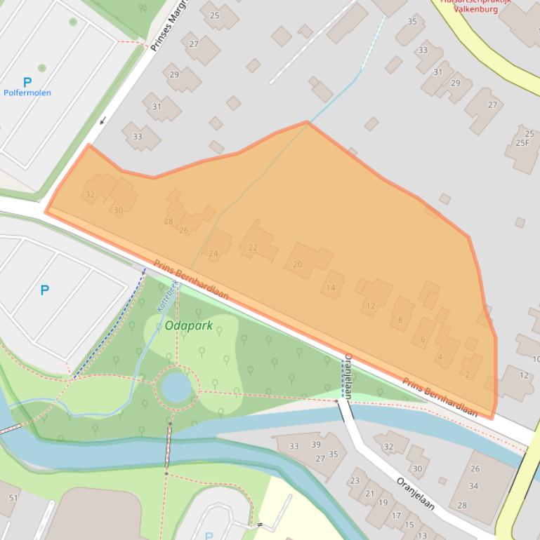 Kaart van postcodegebied 6301GV.