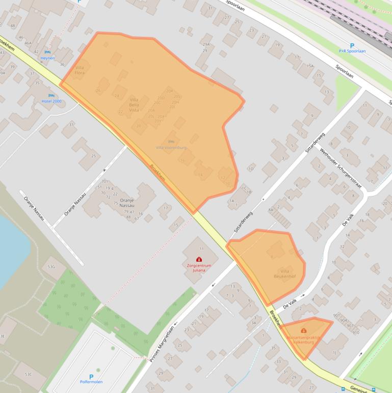 Kaart van postcodegebied 6301HH.