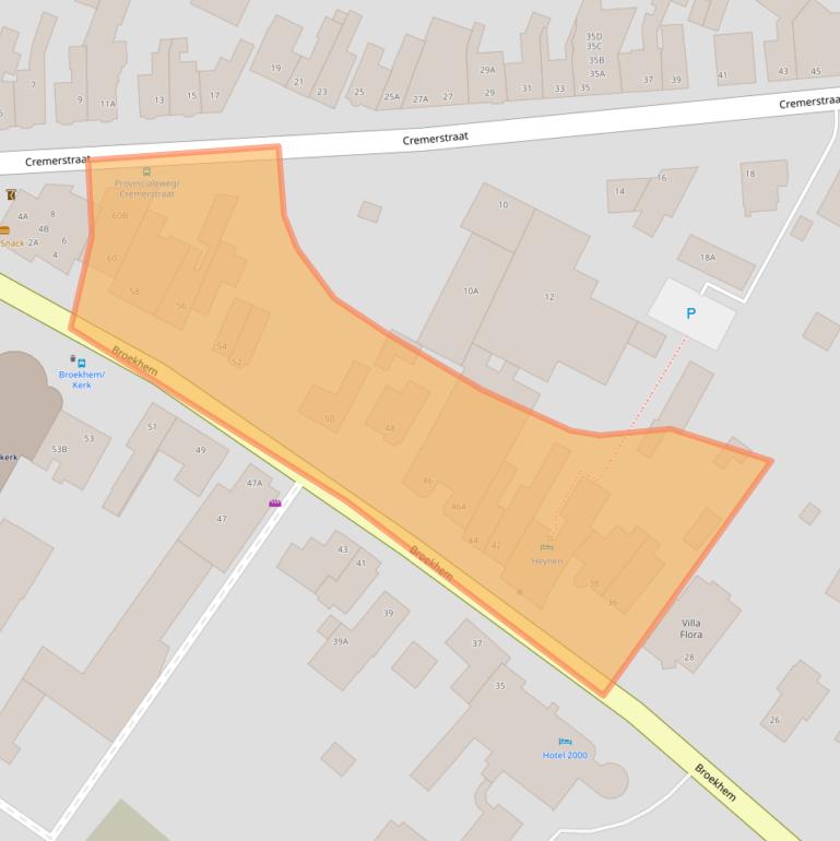 Kaart van postcodegebied 6301HJ.