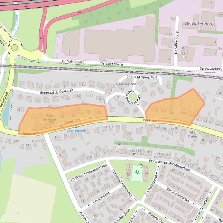 Kaart van postcodegebied 6301HL.