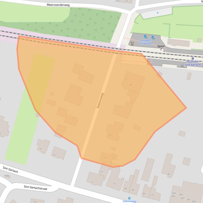 Kaart van postcodegebied 6301JE.