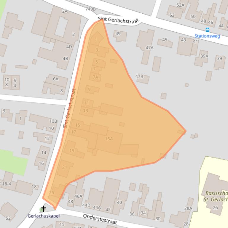 Kaart van postcodegebied 6301JN.