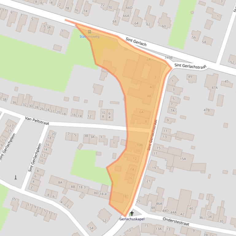 Kaart van postcodegebied 6301JP.