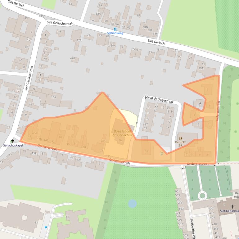 Kaart van postcodegebied 6301KB.