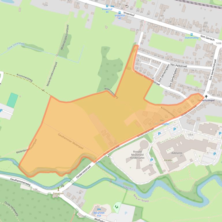 Kaart van postcodegebied 6301KC.