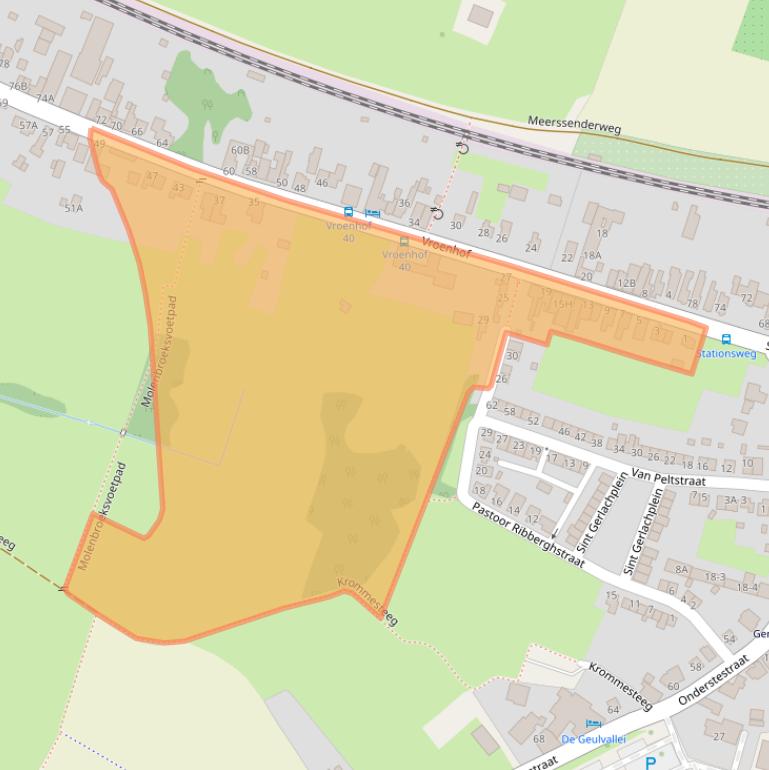 Kaart van postcodegebied 6301KD.