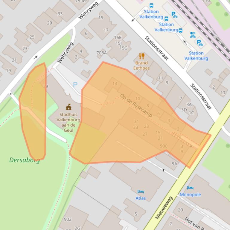 Kaart van postcodegebied 6301KN.