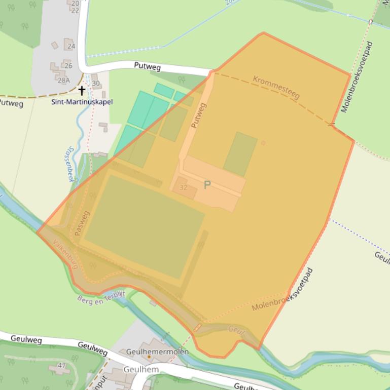 Kaart van postcodegebied 6301KS.