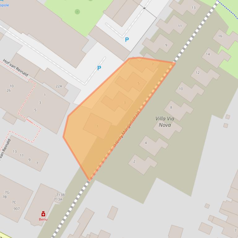 Kaart van postcodegebied 6301KW.