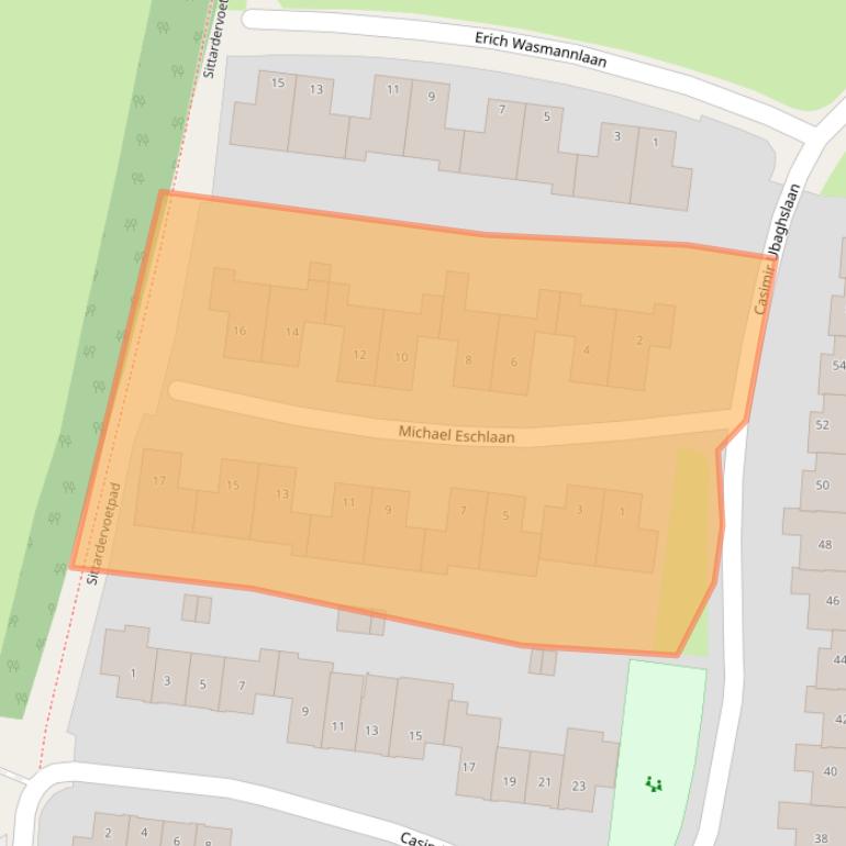 Kaart van postcodegebied 6301LR.