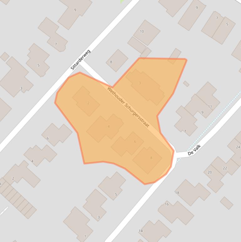 Kaart van postcodegebied 6301LZ.