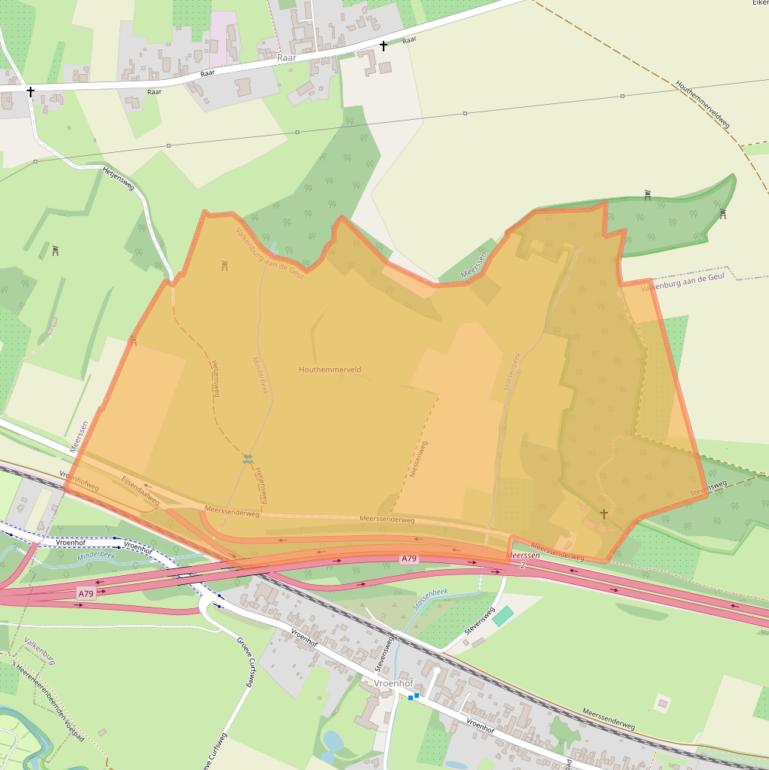 Kaart van postcodegebied 6301PJ.