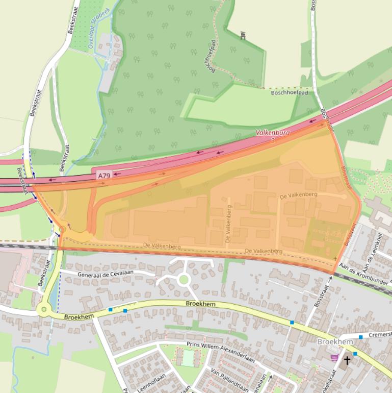 Kaart van postcodegebied 6301PM.