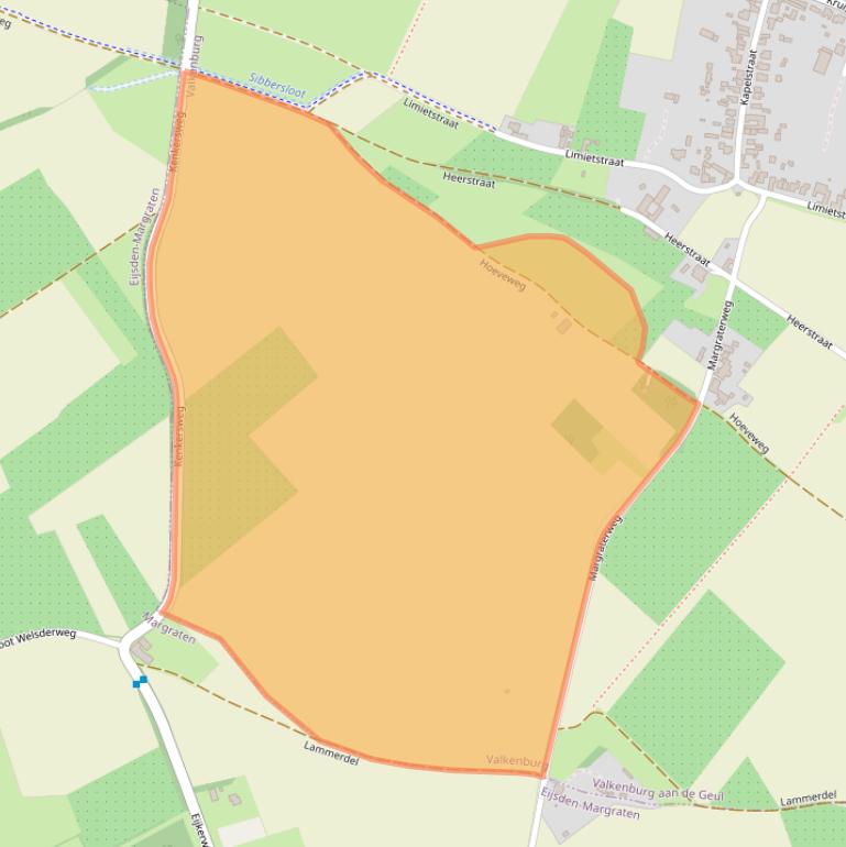 Kaart van postcodegebied 6301PS.