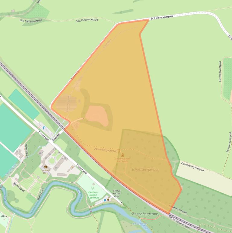 Kaart van postcodegebied 6301PV.