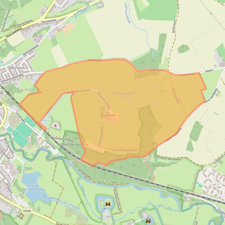 Kaart van postcodegebied 6301PW.