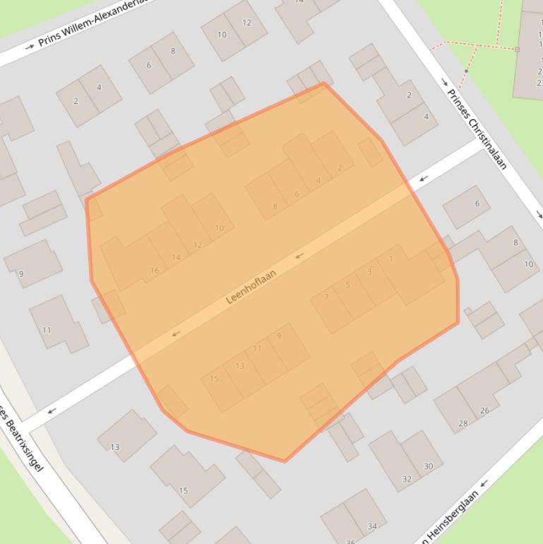 Kaart van postcodegebied 6301VG.