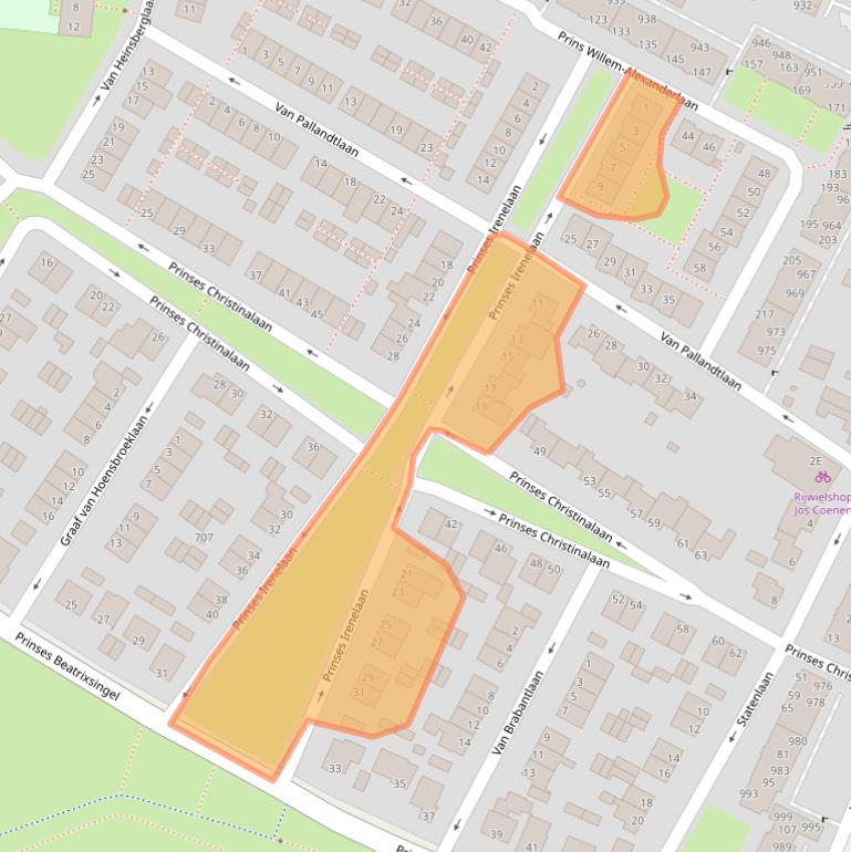 Kaart van postcodegebied 6301VR.