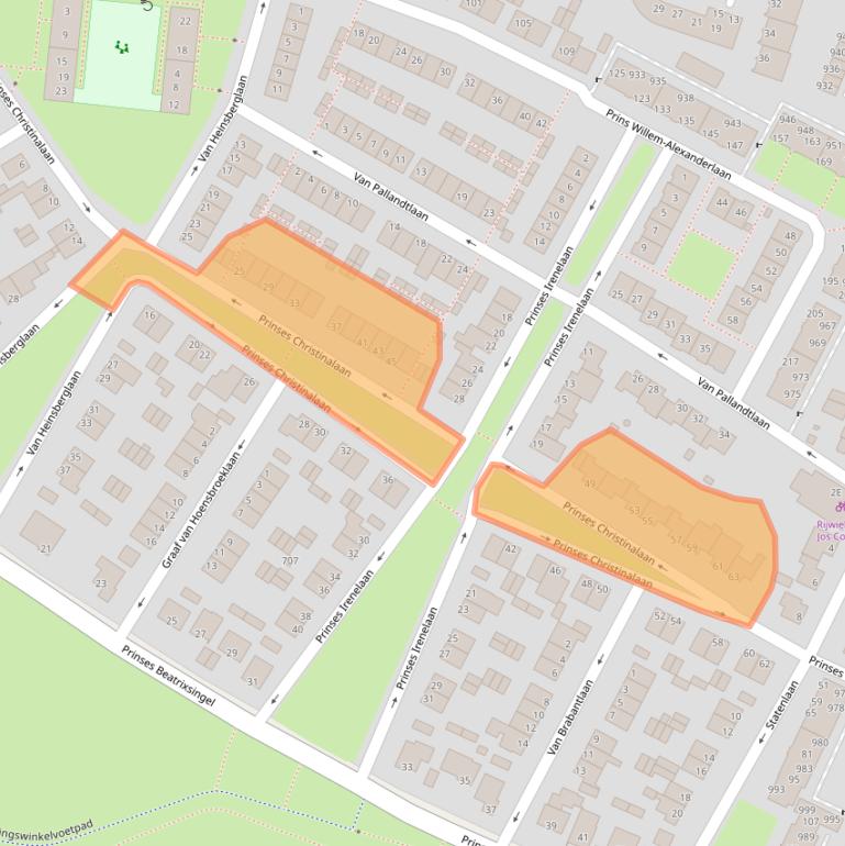 Kaart van postcodegebied 6301VW.
