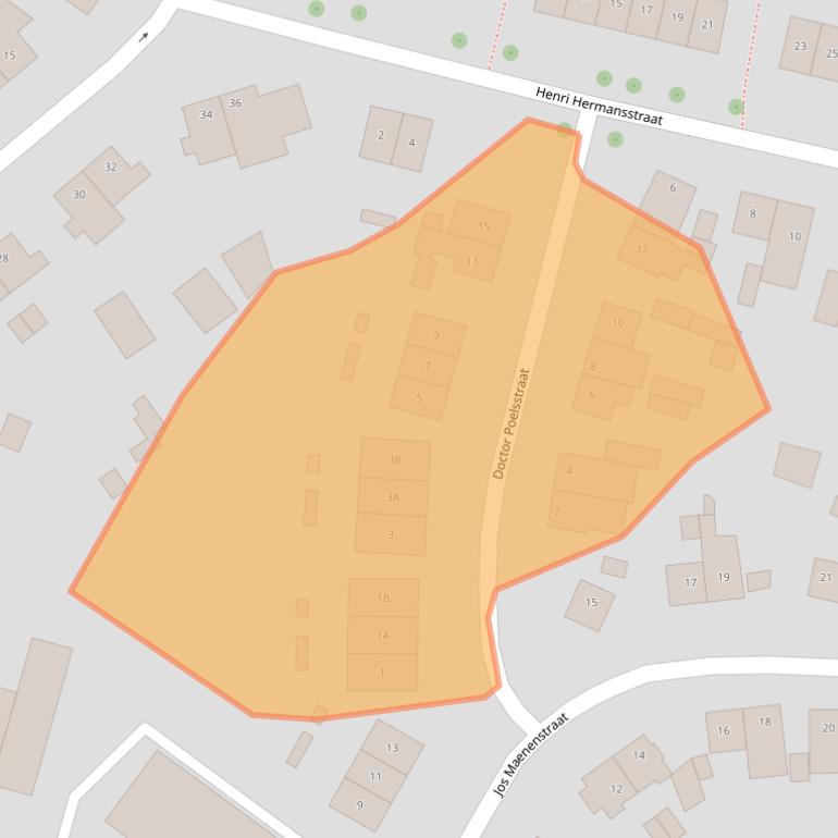 Kaart van postcodegebied 6301XL.