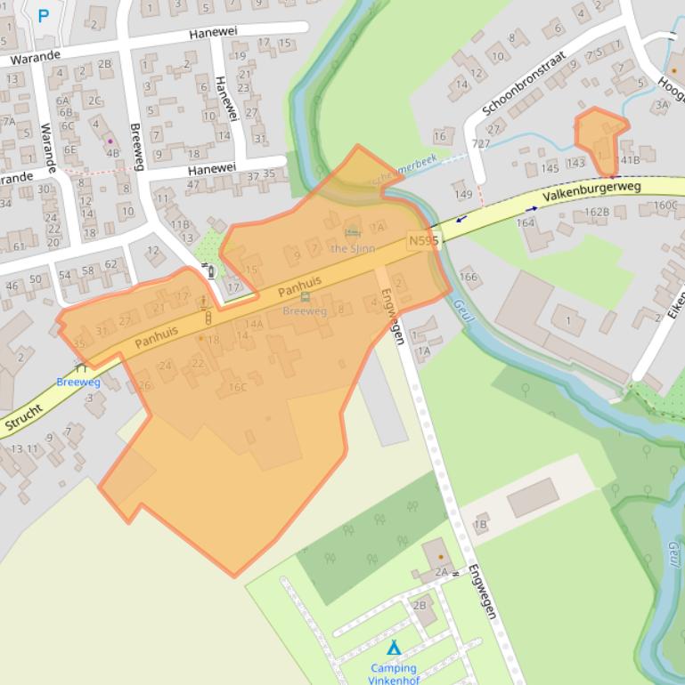 Kaart van postcodegebied 6305AR.