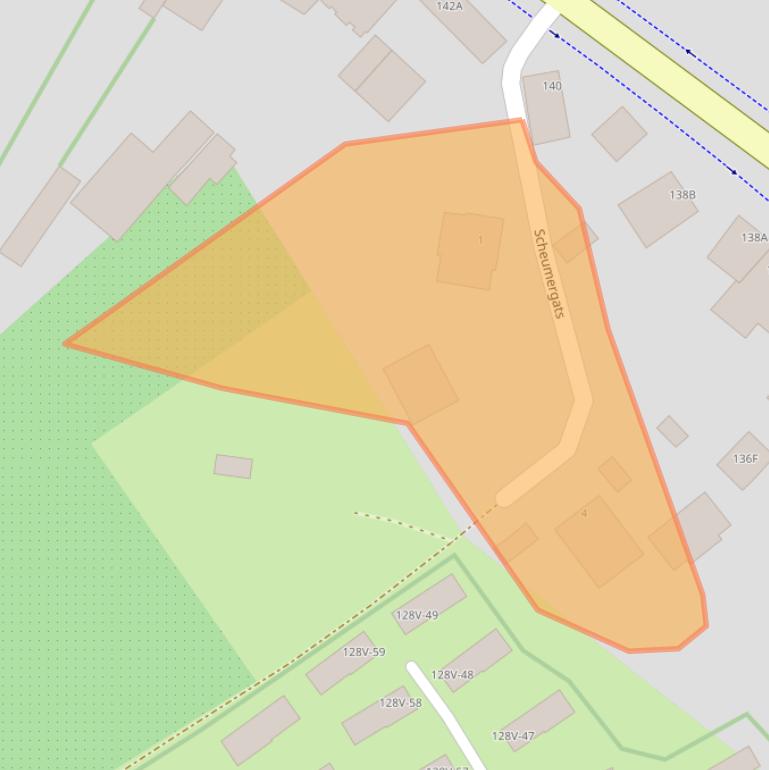 Kaart van postcodegebied 6305BM.