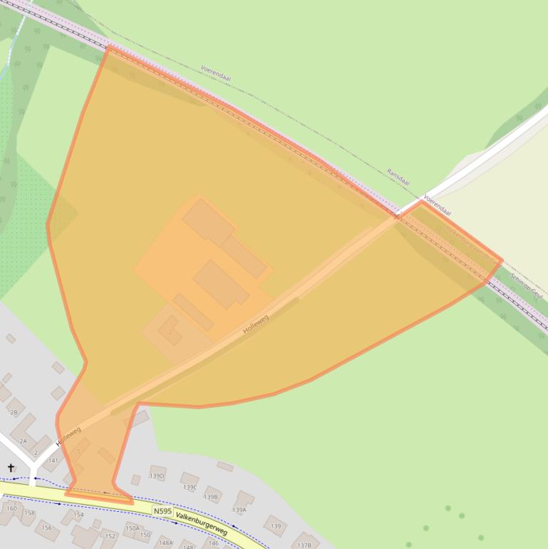 Kaart van postcodegebied 6305PS.