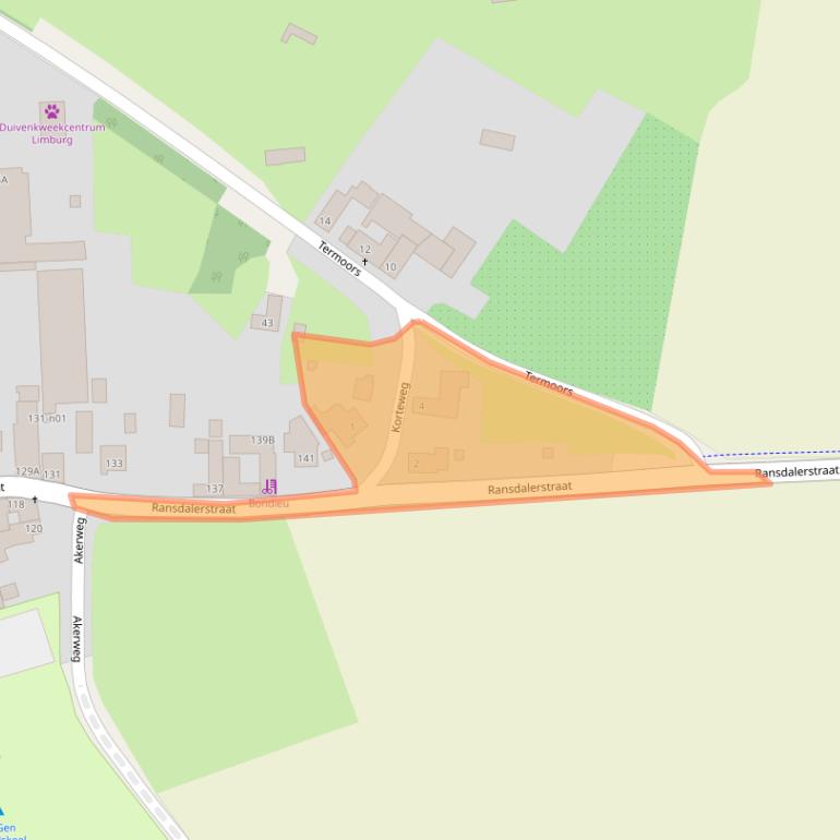 Kaart van postcodegebied 6311BB.