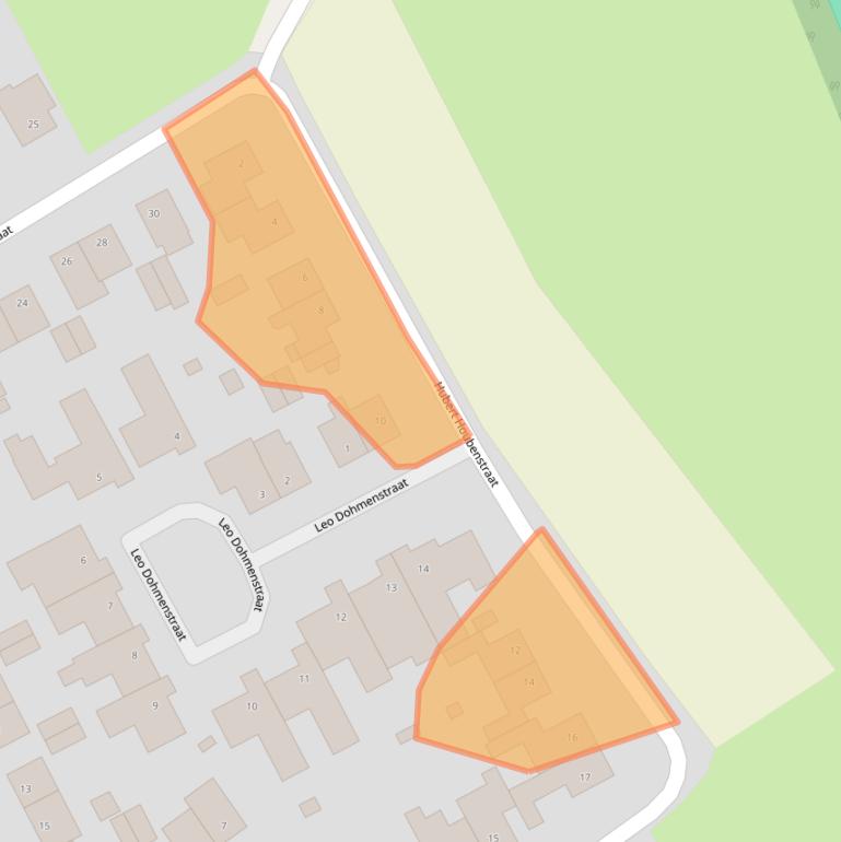 Kaart van postcodegebied 6311BD.