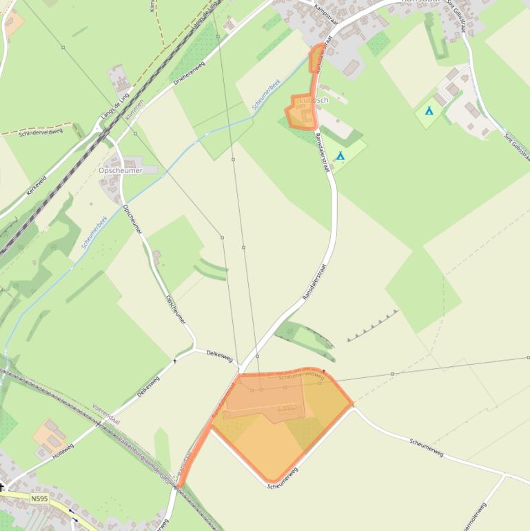 Kaart van postcodegebied 6312AG.