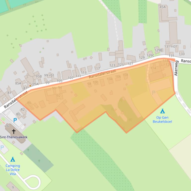 Kaart van postcodegebied 6312AK.