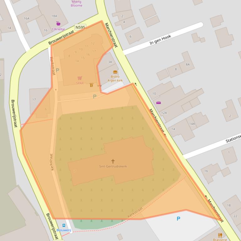 Kaart van postcodegebied 6321AH.