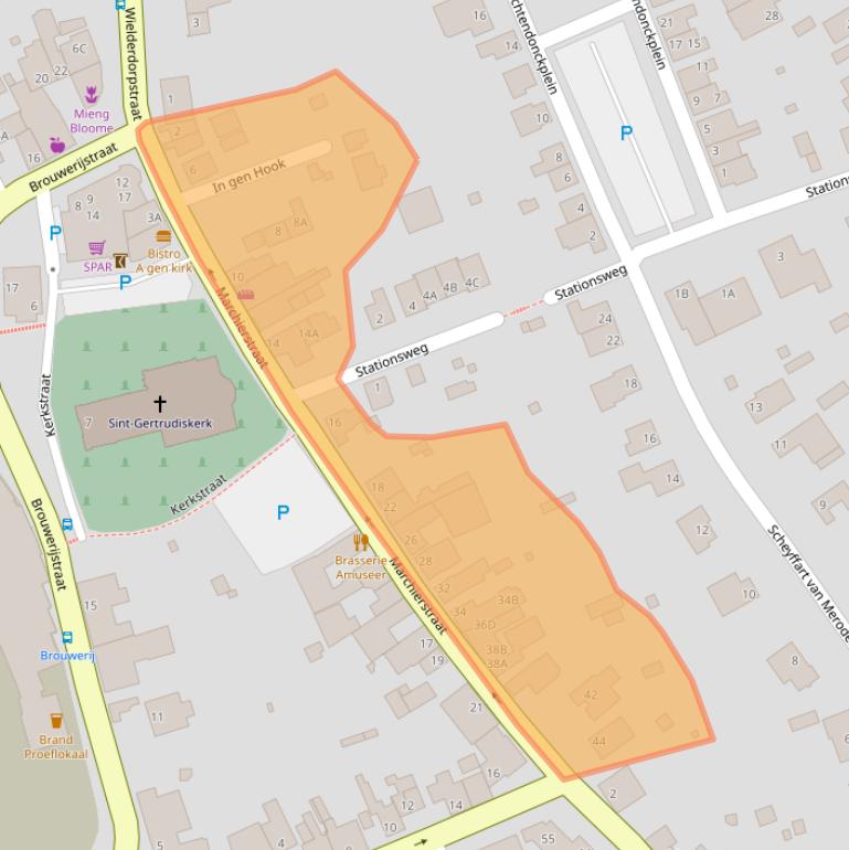 Kaart van postcodegebied 6321AL.