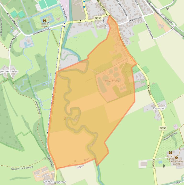 Kaart van postcodegebied 6321AM.