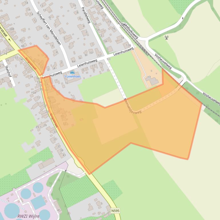 Kaart van postcodegebied 6321AP.