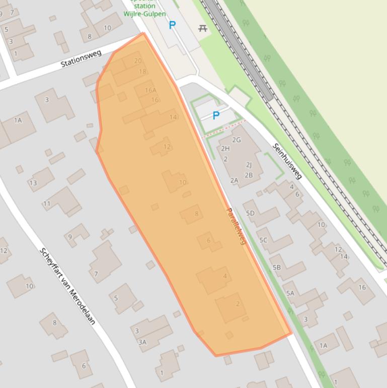 Kaart van postcodegebied 6321BB.