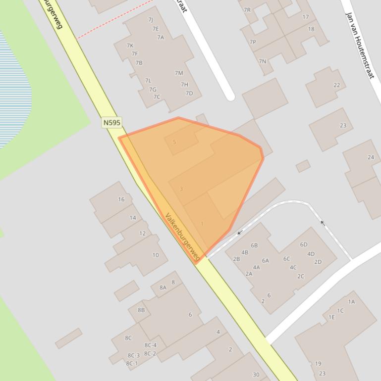 Kaart van postcodegebied 6321GA.