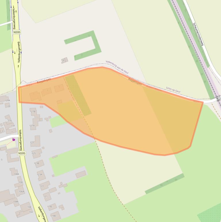 Kaart van postcodegebied 6321GS.