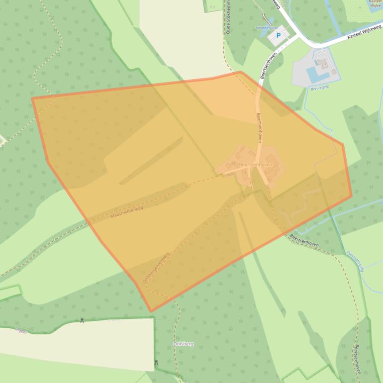 Kaart van postcodegebied 6321PR.