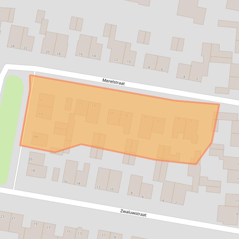 Kaart van postcodegebied 6325AV.