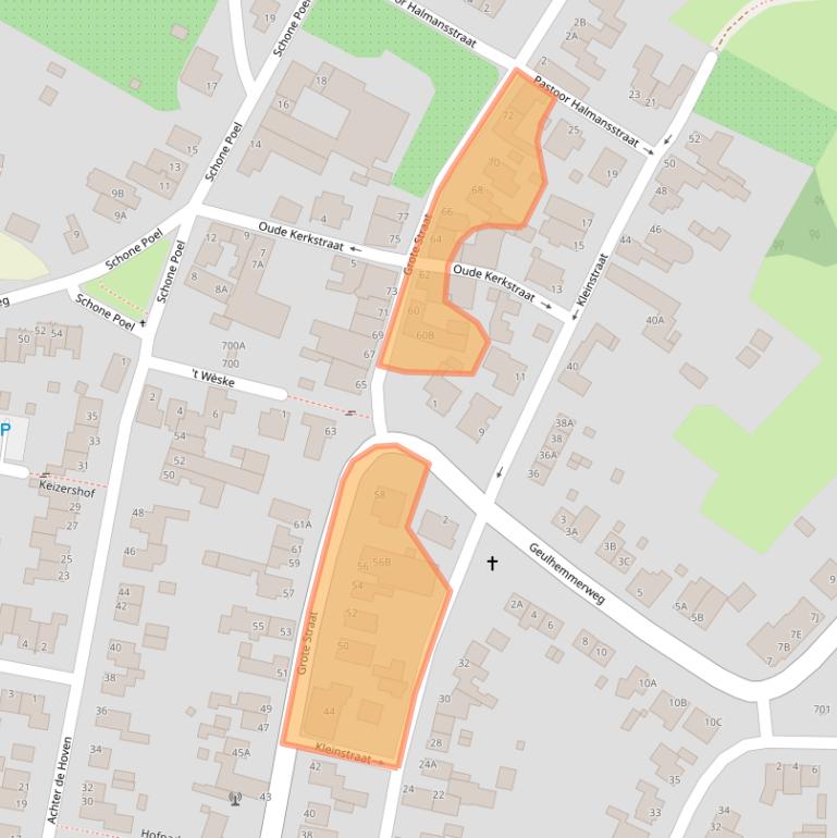 Kaart van postcodegebied 6325ED.