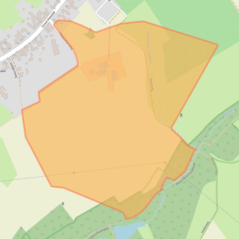 Kaart van postcodegebied 6333AC.