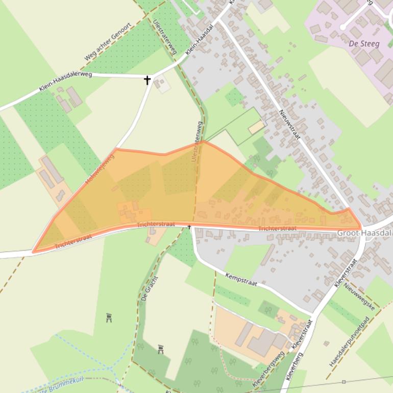 Kaart van postcodegebied 6333AE.